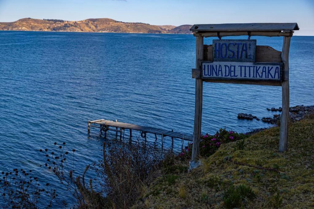 ホテル Hostal Luna Del Titikaka En Isla De La Luna Bolivia エクステリア 写真