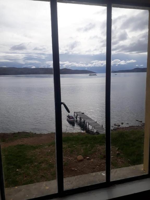 ホテル Hostal Luna Del Titikaka En Isla De La Luna Bolivia エクステリア 写真
