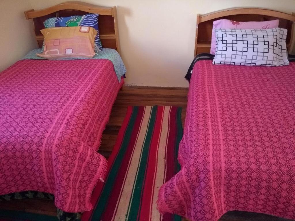 ホテル Hostal Luna Del Titikaka En Isla De La Luna Bolivia エクステリア 写真