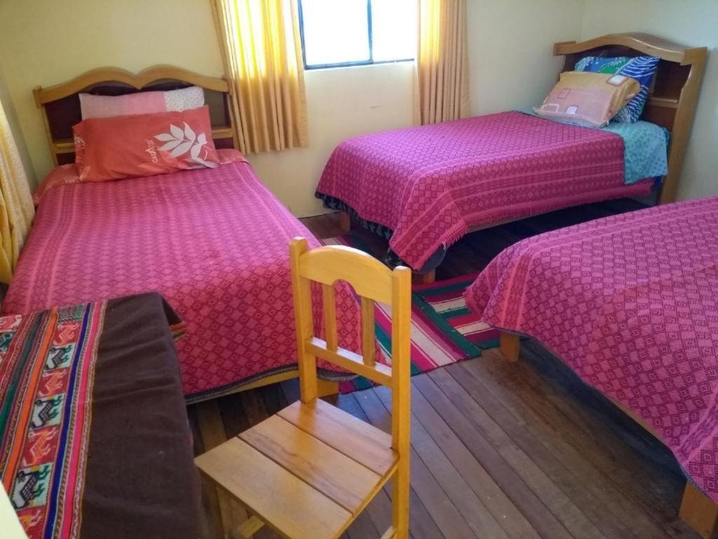 ホテル Hostal Luna Del Titikaka En Isla De La Luna Bolivia エクステリア 写真